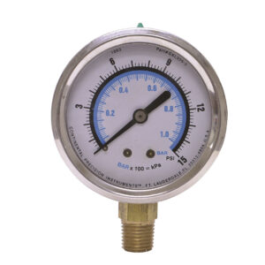 GSL309-3 Liquid Filled Gauge